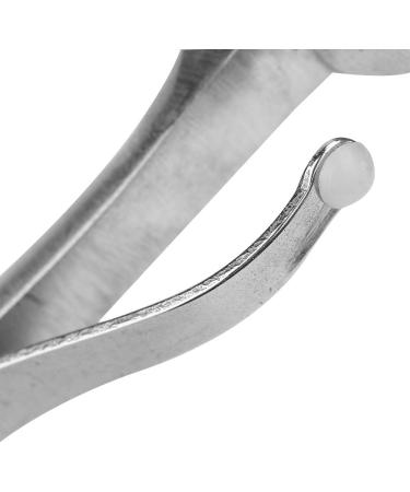 Silver Stainless Steel Nail Dead Skin Clipper with Beveled Mouth for Easy Cuticle and Hangnail Trimming Professional Manicure Pedicure Tool for Nail Art Salon and Home - Buy Online on GoSupps.com