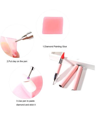 Strass Picker Tool for Nail Art & Diamond Painting | Double-Sided Rhinestones & Gemstones Picker - Buy Online on GoSupps.com