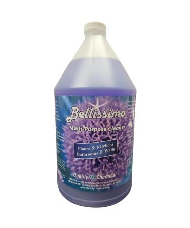 Quality Chemical BELLISSIMO All Purpose Cleaner - All Purpose Cleaner with Extra Cleaning Power and Long Lasting Lavender Scent Super Concentrated - (128 oz) - Pack of 1