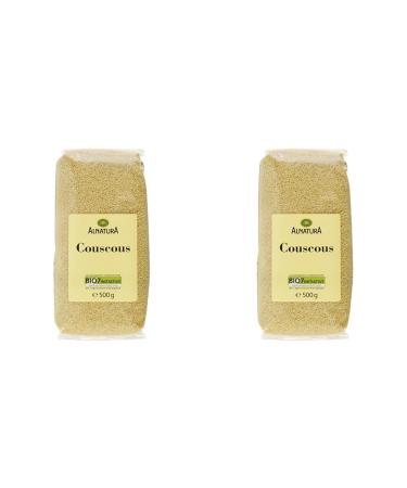 Alnatura Organic Grain Couscous 500g (Pack of 2) 500 g (Pack of 2)