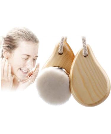 Buy Facial Cleaner Brush with Wooden Handle - Soft Face Care Brush for Women | International Shipping Available - Buy Online on GoSupps.com