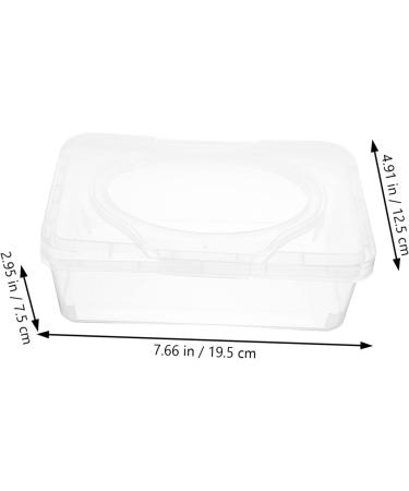 HOEMENT 10 Pack Baby Towel Keeper Case Travel Wiper Bag Dispenser for Wet Wipes & Diapers - Transparent PP Holder - 19.5x12.5x7.5cm - Buy Online on GoSupps.com