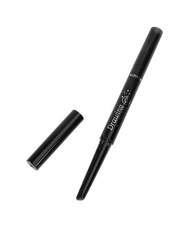 FOMIYES Makeup Eyebrow Pencils Double Head Eyebrow Pencil Eyebrow Pencil Brush Chocolate To Rotate Lasting 1 count (Pack of 1) Chocolate