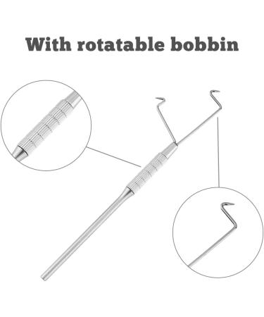 Superfindings Fly Fishing Binding Tools | Stainless Steel & Brass | Premium Node Whip Finisher & Coil Thread Holder - Perfect for Knot Binding - Buy Online on GoSupps.com