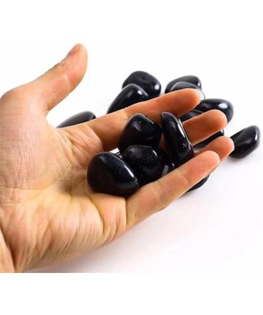 Crystal 200g 15mm-20mm Polished Natural Obsidian Tumbled Stones Quartz Crystal Crafts Can be Used for JIZTGEDM - Buy Online on GoSupps.com