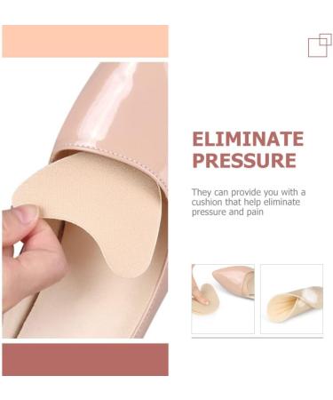 FOMIYES Women's Velvet Cloth Toe Caps - Comfortable Boot Heel Cushions & Forefoot Pads for High Heels - 4 Pairs of Sponge Insoles - Buy Online on GoSupps.com