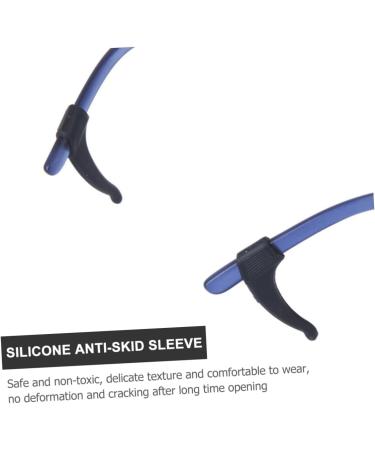 Doitool 10 Pair Training Suit Ironing Holder - Silicone Glasses Protection & Anti-Glasses Hook Kit for Sunglasses & Sports Glasses - Buy Online on GoSupps.com