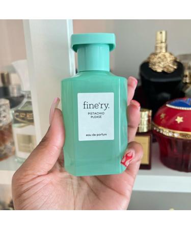 Fine'ry Pistachio Please Eau de Parfum 2 fl oz | Sweet & Nutty Pistachio Perfume for Women | Long-Lasting Warm Gourmand Fragrance | Ideal for Day and Night Use - Buy Online on GoSupps.com
