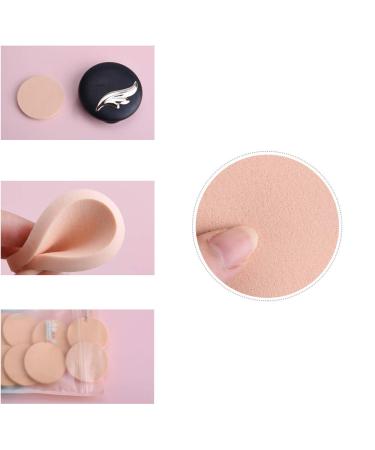 Buy 24-Piece Make-Up Sponge Set | Washable Round Puffs for BB Cream & Foundation | Dual Use Wet & Dry - Buy Online on GoSupps.com