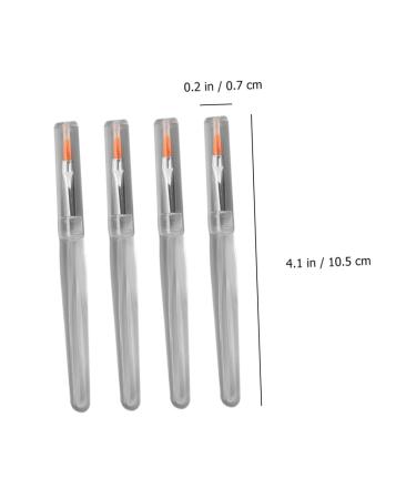 Didiseaon 20pcs Makeup Brush Set - Silicone Lip & Eye Shadow Brushes with Covers | Portable & Practical for Flawless Makeup Application - Buy Online on GoSupps.com