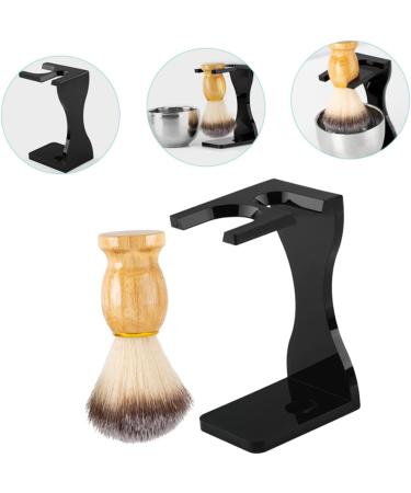 Buy Minkissy 4 Sets Shaving Set | Brush Bowl & Cream for Men - Comfortable Black Suit Shaving Accessories - Buy Online on GoSupps.com