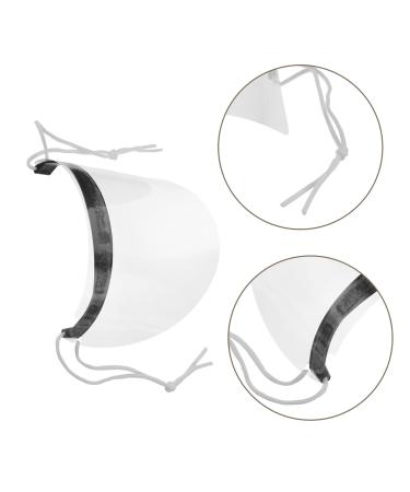 FOMIYES 50pcs Hairdresser Styling Shield Transparent Plastic Facial Protector Salon Haircutting Eye Cover Prevents Hair and Spray from Reaching Eyes - Buy Online on GoSupps.com