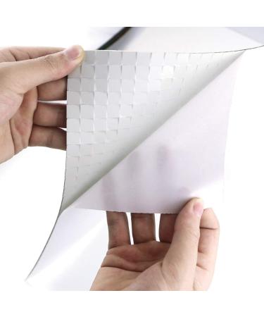 DIY Craft Decoration: AIVS Self-Adhesive Real Glass Mini Square & Round Mirrors Mosaic Tiles/Stickers (10 x 10 mm, 1500 Pieces) - Buy Online on GoSupps.com