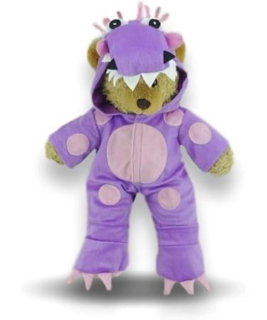 Little Dragon Outfit - Purple Teddy Bear Clothes for Build-A-Bear Teddies - Buy Online on GoSupps.com
