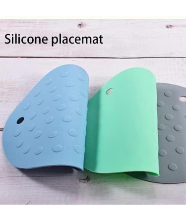 3 Pcs Round Silicone Insulation Pad Round Silicone Meal Mat Round Insulation Pad Used to Insulate Heat and Prevent Slipping - Buy Online on GoSupps.com