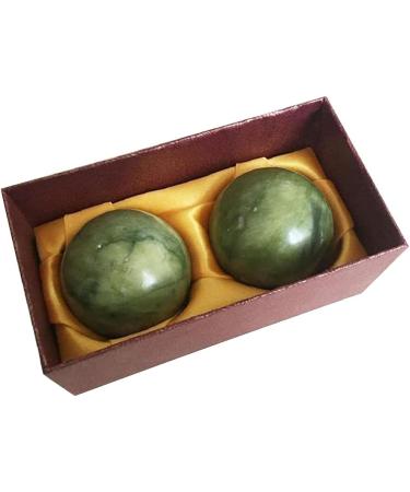 Buy Lipeed 2PCs Jade Baoding Balls - Stress Relief & Hand Exercise Massage Balls for Relaxation | International Shipping Available - Buy Online on GoSupps.com