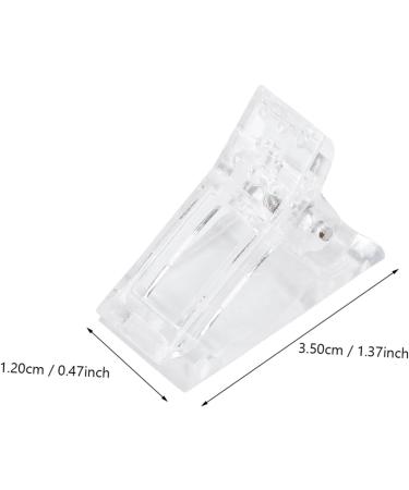 FRCOLOR Nail Art Clamp finger extension kit Plastic Manicure Clamps Finger Nail Builder Clamps clips manicure shaping Quick Building Manicure nail forms tool Extension Manicure Accessories As Shown 3.5X3cm - Buy Online on GoSupps.com