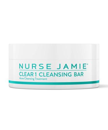 Nurse Jamie Clear 1 Acne Cleansing Bar - Healthy Skin Solutions - Buy Online on GoSupps.com