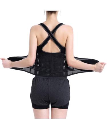 Buy Lumbar Support Belts for Men & Women - Warm Breathable Fitness & Sports Support for Herniated Discs | Four-Year Steel Plate Waist Support - Buy Online on GoSupps.com