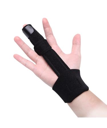 Fittoo comfortable finger rails- index middle ring and tail finger finger pad with aluminum rail pain relief arthritis tendonal inflammation high adjustability - Buy Online on GoSupps.com