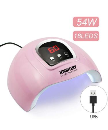 Professional UV LED Nail Lamp 54W with LCD Display and Timer Setting for Gel Nail Polish Drying - Nail Art Tools with Auto Sensor - Buy Online on GoSupps.com