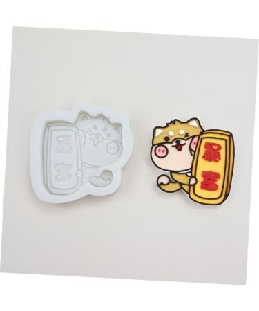 Operitacx 4 Pcs Shiba Inu Drawing Stencil Silicone Molds Baking Mold Creative Crystal Epoxy Mold Plaster Car - Buy Online on GoSupps.com