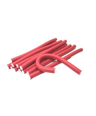 Twist-flex Hair Roller Curling Rods - 1/2 Diameter, 9.5 Length - 12 Pack - Buy Online on GoSupps.com