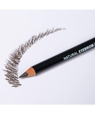 Benecos Eyebrow-Designer All-Natural Pencil & Brush - Soft Subtle Vegan Brown - Buy Online on GoSupps.com
