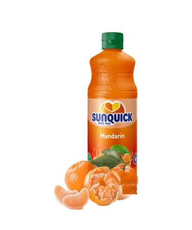 Sunquick Real Fruit Concentrate Juicer - Fruity Refreshment (Mandarin 1 Bottle) Mandarin 700.00 ml (Pack of 1) - Buy Online on GoSupps.com