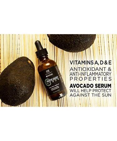 Radha Beauty Avocado Complete Facial Care Kit - 3-in-1 Anti-Aging Cleanser Serum & Moisturizer for Wrinkles & Dark Spots | Day & Night Brightening Skincare Gift Set - Buy Online on GoSupps.com