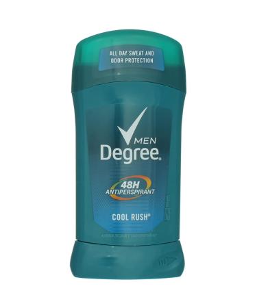 Degree Men Antiperspirant Deodorant Solid Cool Rush 2.7 oz (2 pack) (Bundle)