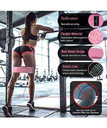 AiScrofa Resistance Bands for Legs and Butt Resistance Bands Set Workout Bands Fitness Bands Exercise Bands Booty Loops Bands Stretch Resistance Band Anti Slip Elastic - Buy Online on GoSupps.com