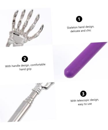 Buy Tovinanna 4-Piece Skull Back Scratch Massage Device - Portable Handheld Anti-Itch Massager for Ultimate Relief | International Shipping - Buy Online on GoSupps.com