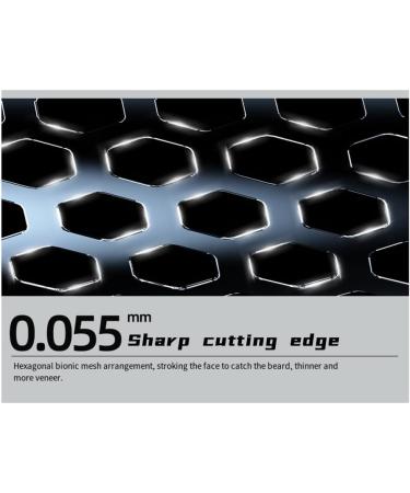 Buy Misamo Mini Reciprocating 3 Head Shaver - Portable Fully Washable Men's Electric Shaver in Royal Blue - Durable & Ideal for Travel - International Shipping Available - Buy Online on GoSupps.com