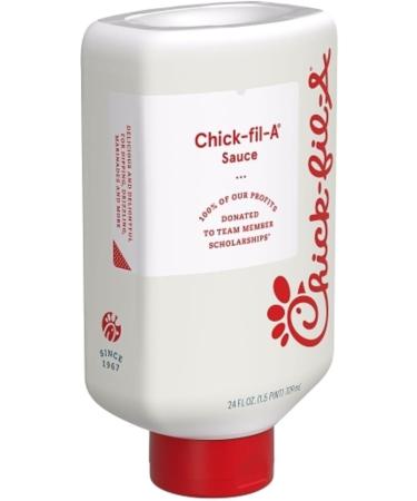 Chick Fil A Original Sauce 24Oz Squeeze Bottles 2 Packs - Resealable Squeezable Containers With MunchMo Power Clip - Buy Online on GoSupps.com