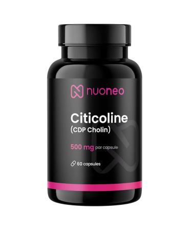 Citicoline CDP-choline 60 g lules de 500mg haute biodisponibilit pas d'additifs 500 mg complets de citicolin/CDP Cholin par g lule de nuoneo