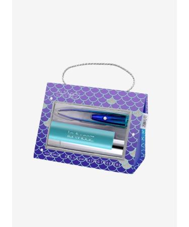 La-tweez Pro Illuminating Tweezers & Mirrored Carry Case with Diamond Dust Tips Mermaid 0.5 pound