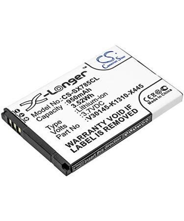 V30145-K1310-X444 V30145-K1310-X445 V30145-K1310K-X444 S30852-D2152-X1 950mAh Battery Compatible with Gigaset SL610H Pro L30250-F600-C230 Gigaset SL400H Gigaset SL78 Unify SL5 SL78H 3.7V
