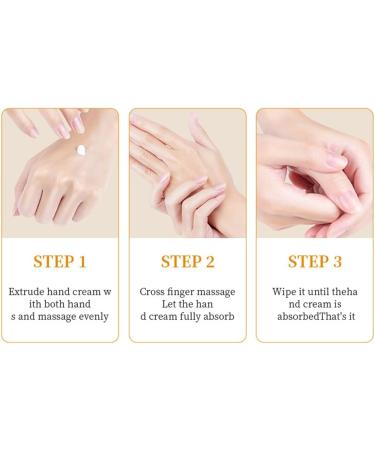 BakerMiche 60g x 3 Pcs AntiCracked Hand Cream for Dry Hands and Feet Moisturizing Formula Hand Cream Deep Moisturizing and Nourishing Hand Cream Travel Size Hand Cream Set Vitamin E - Buy Online on GoSupps.com