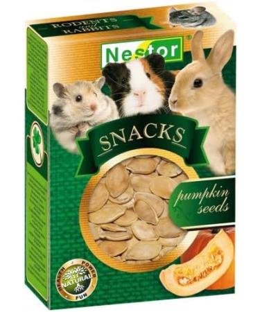 Natural Snacks for Rodents and Rabbits Pumpkin Seeds 40g Hamster Mouse Chinchilla Guinea Pig Rat Gerbil Degu Treats Supplementary Food - Buy Online on GoSupps.com