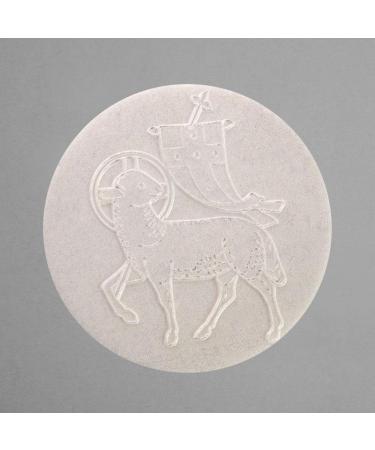 Traditional Altar Bread Hosts White 2 3/4" Pack of 100 with Special Designs - Buy Online on GoSupps.com