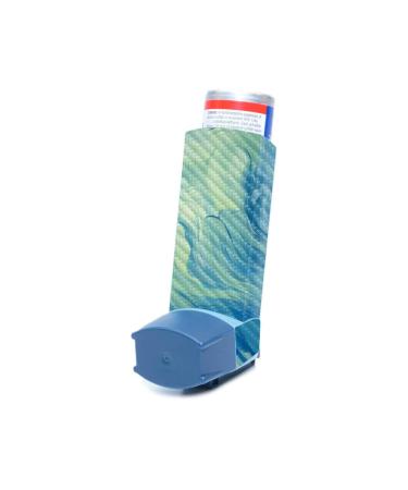 MightySkins Carbon Fiber Skin for Ventolin HFA Asthma Inhaler - Visionary | Protective Durable Textured Carbon Fiber Finish | Easy to Apply Remove and Change Styles | Made in The USA