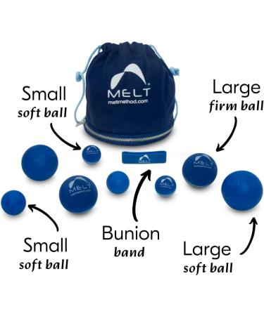 MELT Hand & Foot Therapy Ball Kit | Soothe Aches and Pain | Self-Massage Tool - Buy Online on GoSupps.com