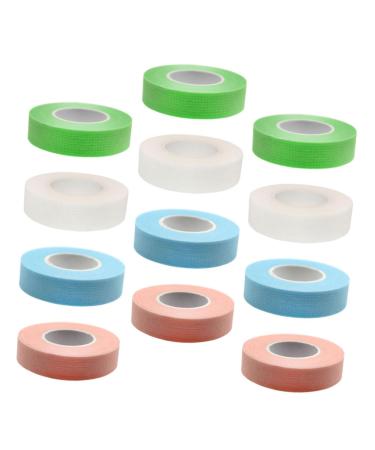 MAGICLULU 12 Rolls Lash Tape Under Eye Tapes Makeup Stuff Lash Tool Adhesive Tape Medical Eye Skin Protective Tape Non Woven Lash Tape Eyelash Auxiliary Tool Non-woven Fabric