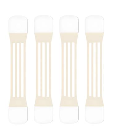 Machify Instant Neck Lift Tape With Patches 4 Pcs Face Lifting Tape Invisible Breathable Rubber Tightening 7.1 X 1.6 X 0.4 In / 18 X 4 X 1 Cm