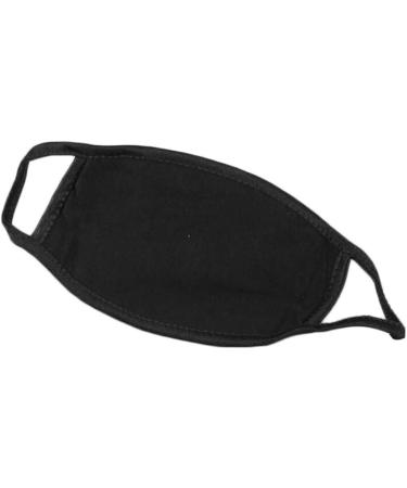 Riou Black Mouth & Nose Protection Washable Cotton Dustproof Neckerchief Scarf for Men & Women | Breathable & Multifunctional - Buy Online on GoSupps.com