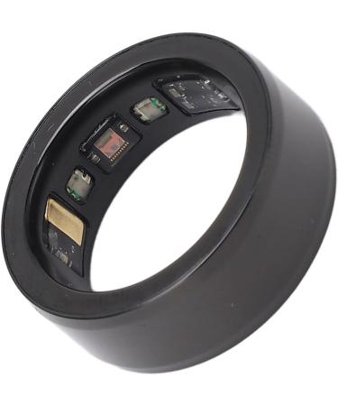Waterproof Ceramic Smart Ring | BT Connection Health Tracker with Heart Rate Sleep Monitor and More - Universal for Cell Phones (Black No. 22) - Buy Online on GoSupps.com