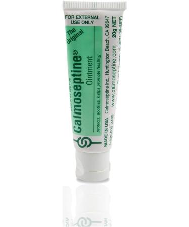 Calmoseptine Ointment Tube 20 Gram Travel Size (Pack of 4) 20 Gram Tube Pack of 4 - Buy Online on GoSupps.com