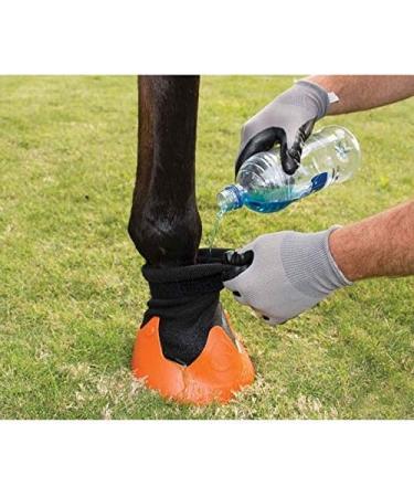 Kerbl Tubbease Hoof Treatment Shoe for Horses | Ideal for Hoof Injuries & Thrush - Pink SS - Buy Online on GoSupps.com