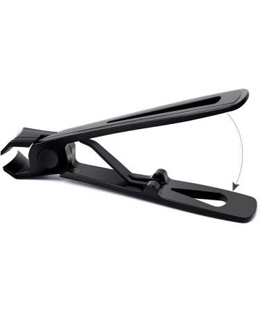 UNbit Nail Clipper Large Mouth Nail Clippers Stainless Steel Black Large Mouth Nail Clippers Large Nail Clippers Single Large Mouth Pliers(Color:Schwarz) - Buy Online on GoSupps.com